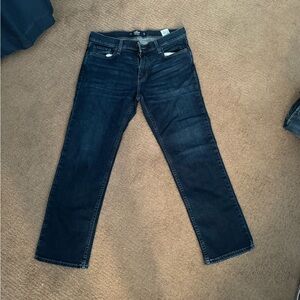 Dark Blue Men’s Hollister Straight Jeans